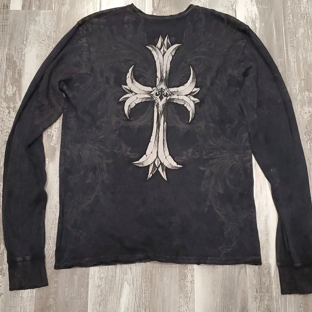 Affliction XL long sleeve shirt - Picture 3 of 8